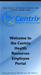 Mobile Screenshot of centrixhr.com